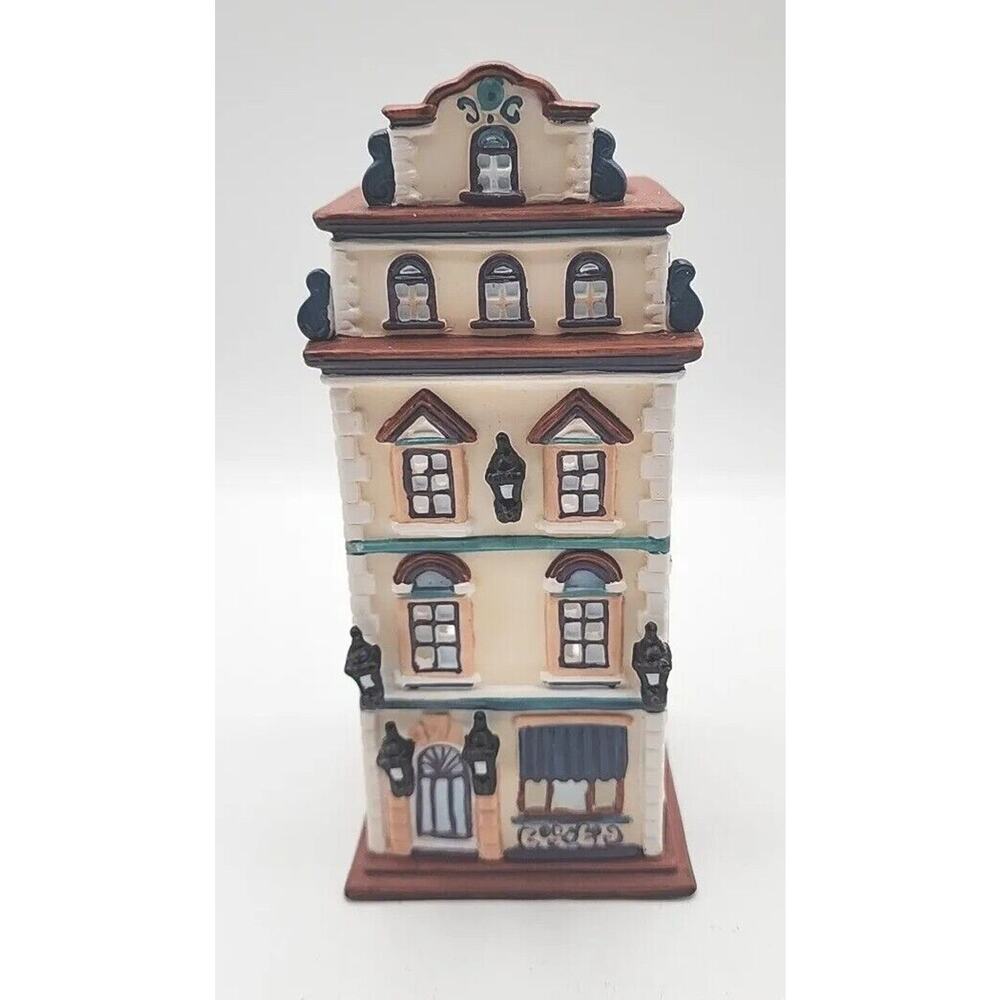 PartyLite P8274 Cafe Prague Tealight Candle Holder Hand Painted in Box P8A/P8274 - Picture 2 of 7